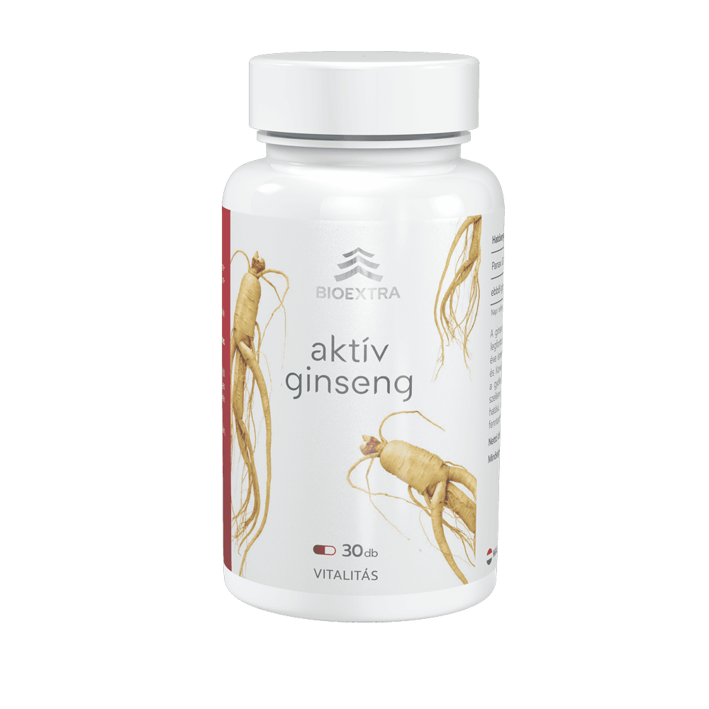 Bioextra aktív ginseng kapsula 30 ks