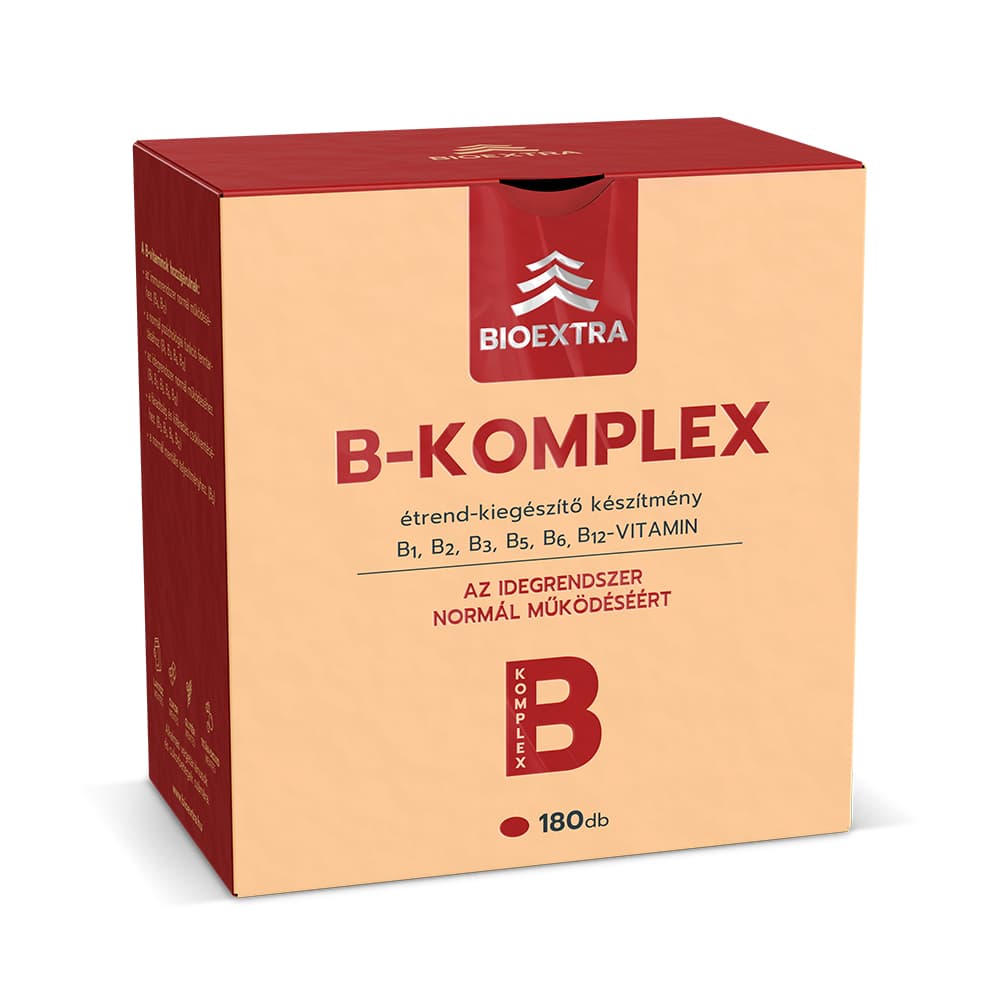 Bioextra b-komplex doplnok stravy v mäkkých želatínových kapsulách 180 ks