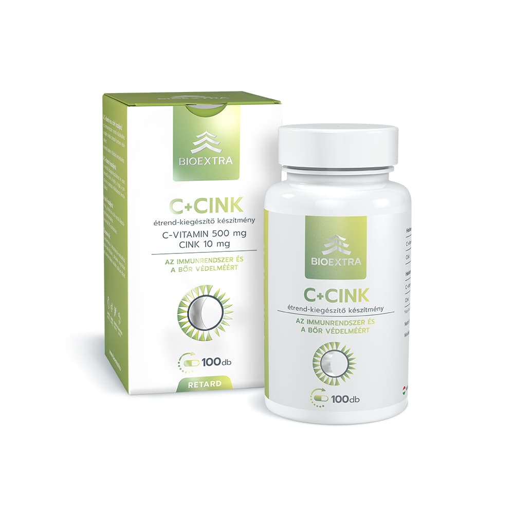 Bioextra c+cink retard doplnok stravy kapsula 100 ks