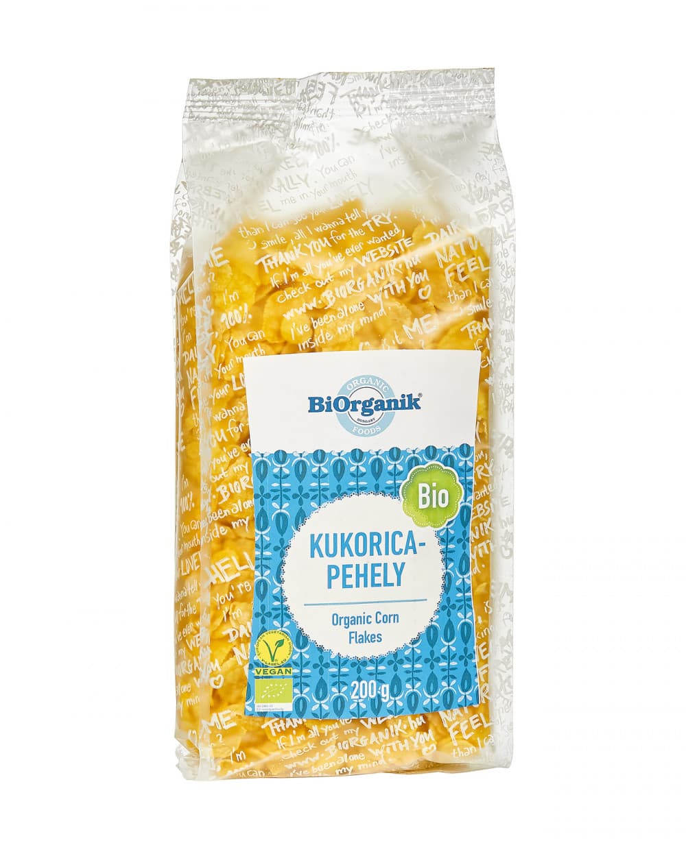 Biorganik Bio kukuričné lupienky bez pridaného cukru 200 g