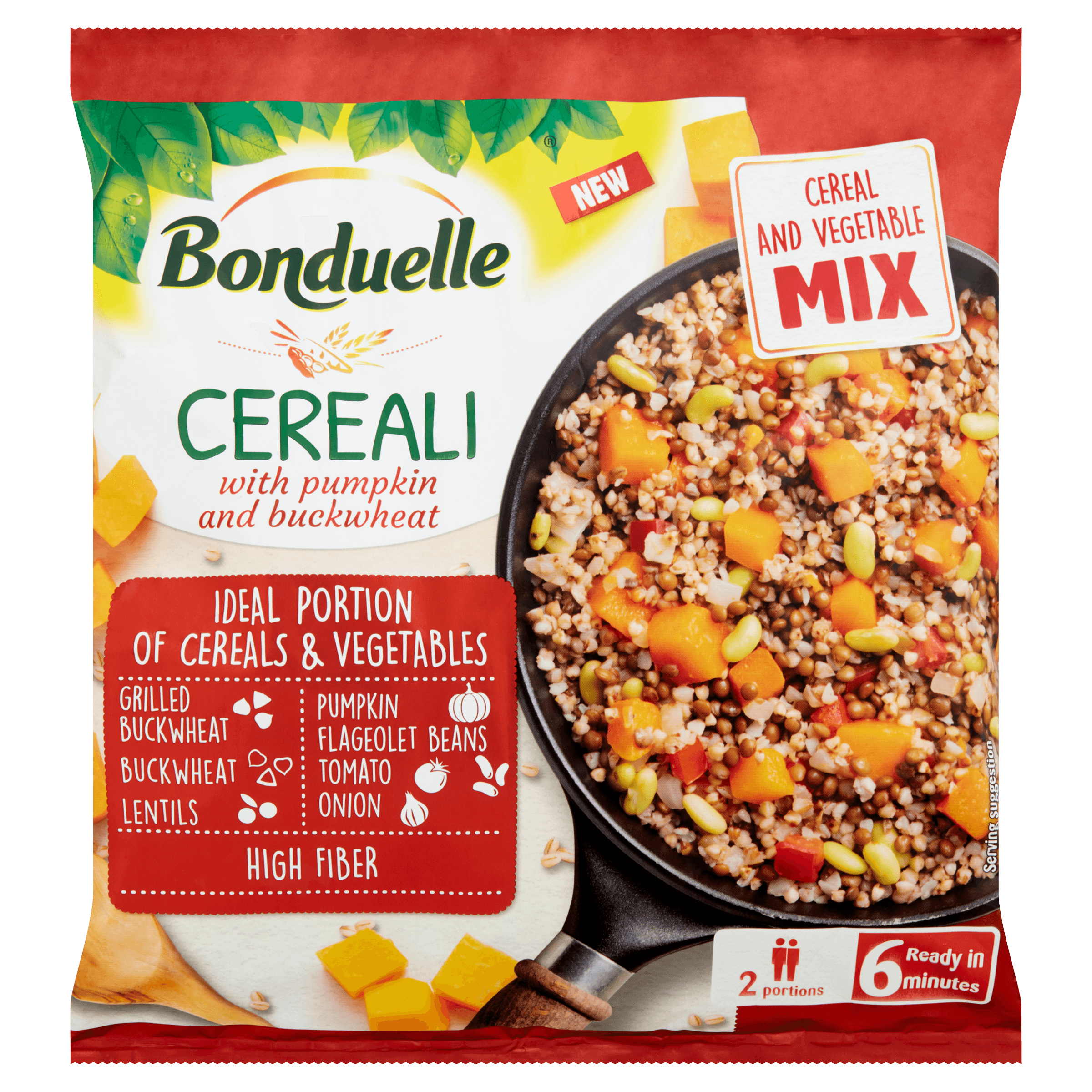 Bonduelle cereali zmes tekvice a pohánky 400 g