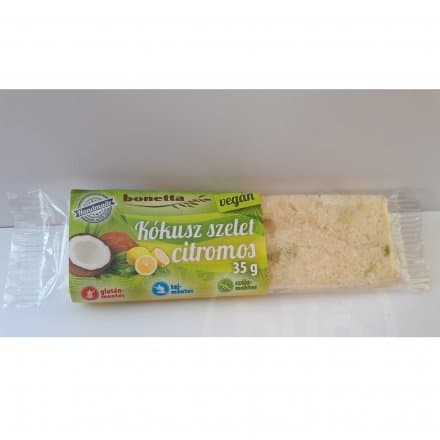 Bonetta vegán kokosový plátok citrónový 35 g