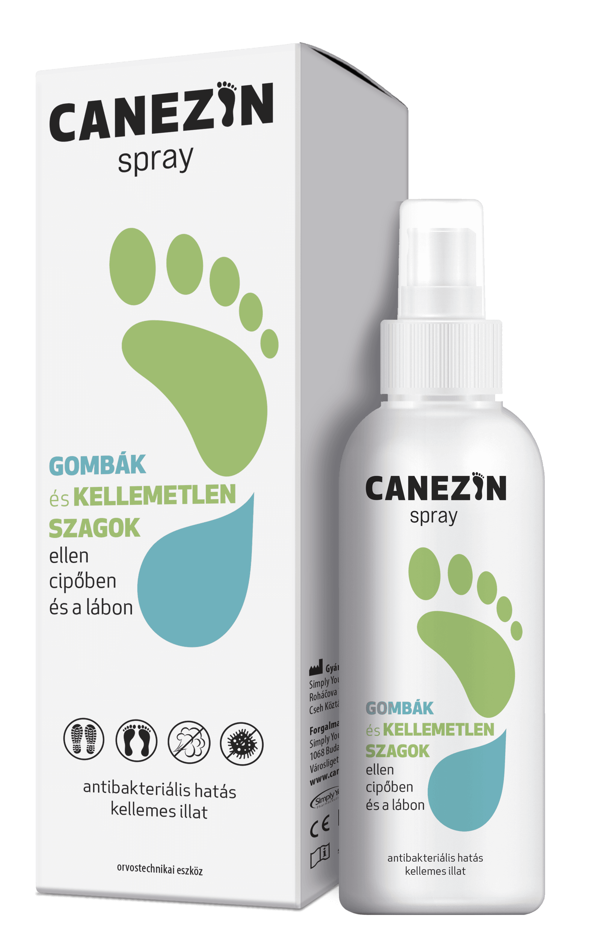Canezin fresh sprej na nohy a obuv 100 ml