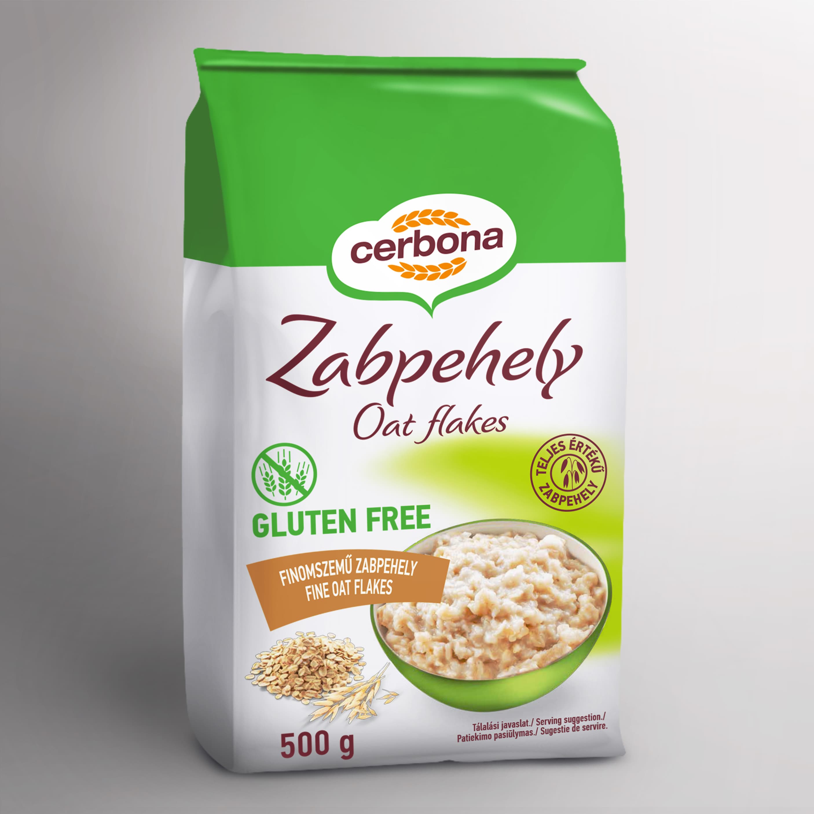 Cerbona jemné bezlepkové ovsené vločky 500 g