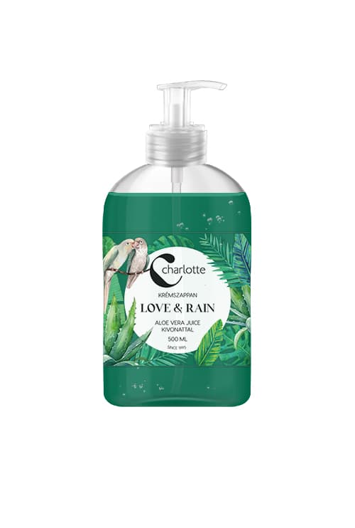 Charlotte krémová mydlo love & rain 500 ml