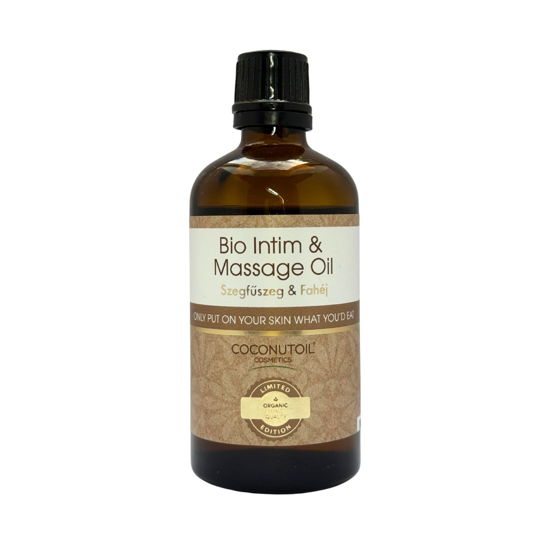 Coconutoil cosmetics bio intim & masážny olej s klinčekom a škoricou 80 ml