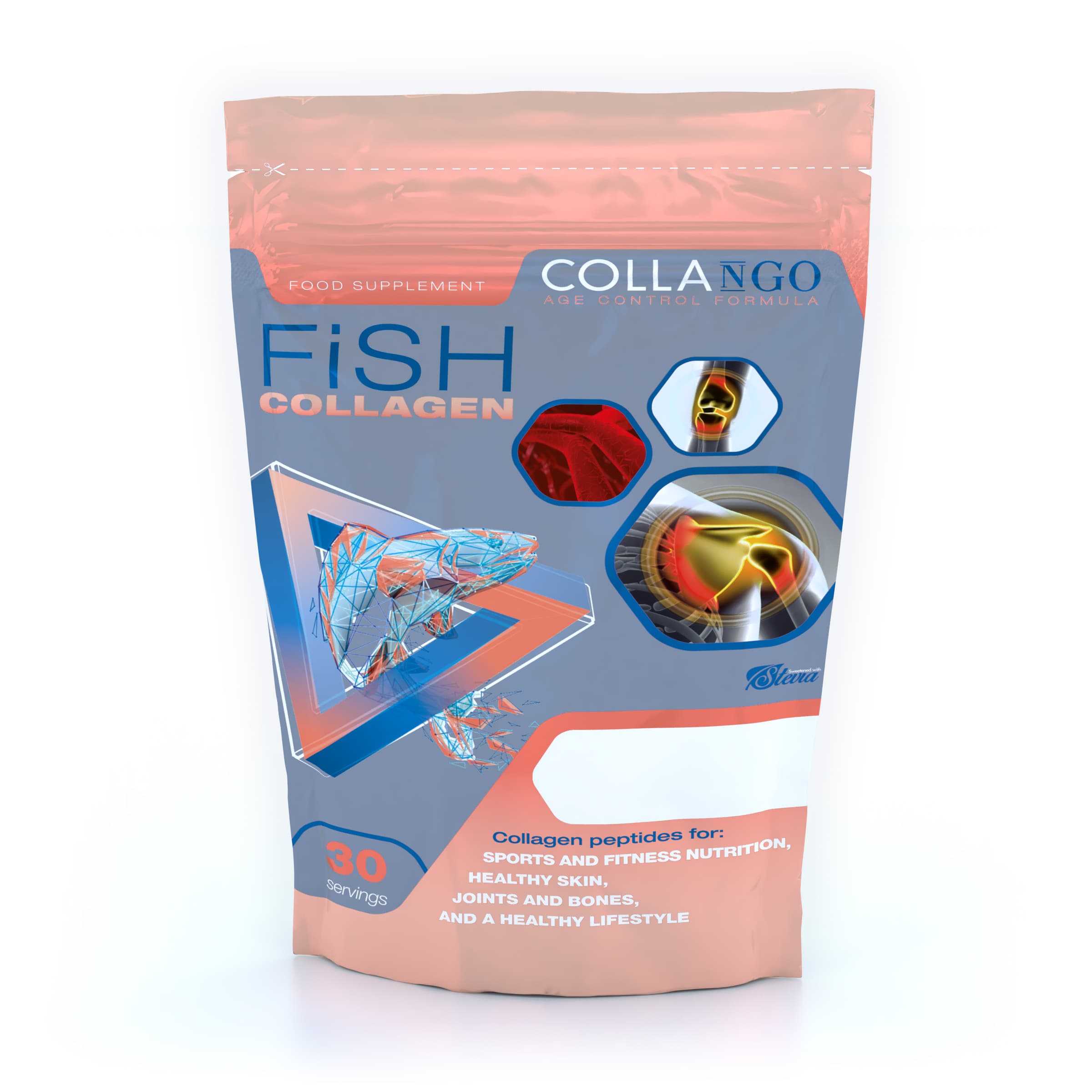 Collango kolagén ryby čerešne 165 g