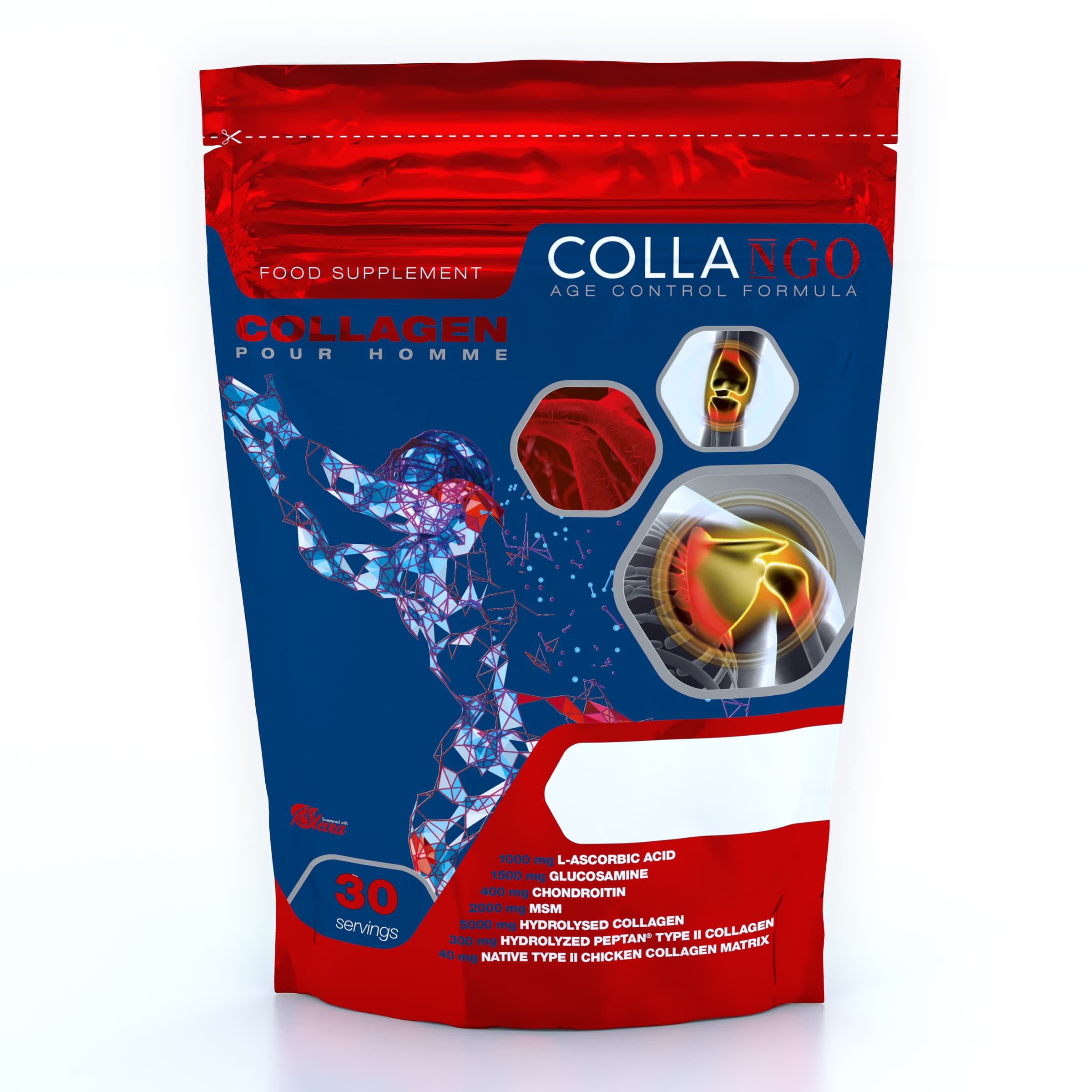 Collango collagen pour homme čučoriedka 348 g