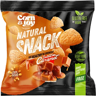 Kukuričný snack slaný karamel 40 g
