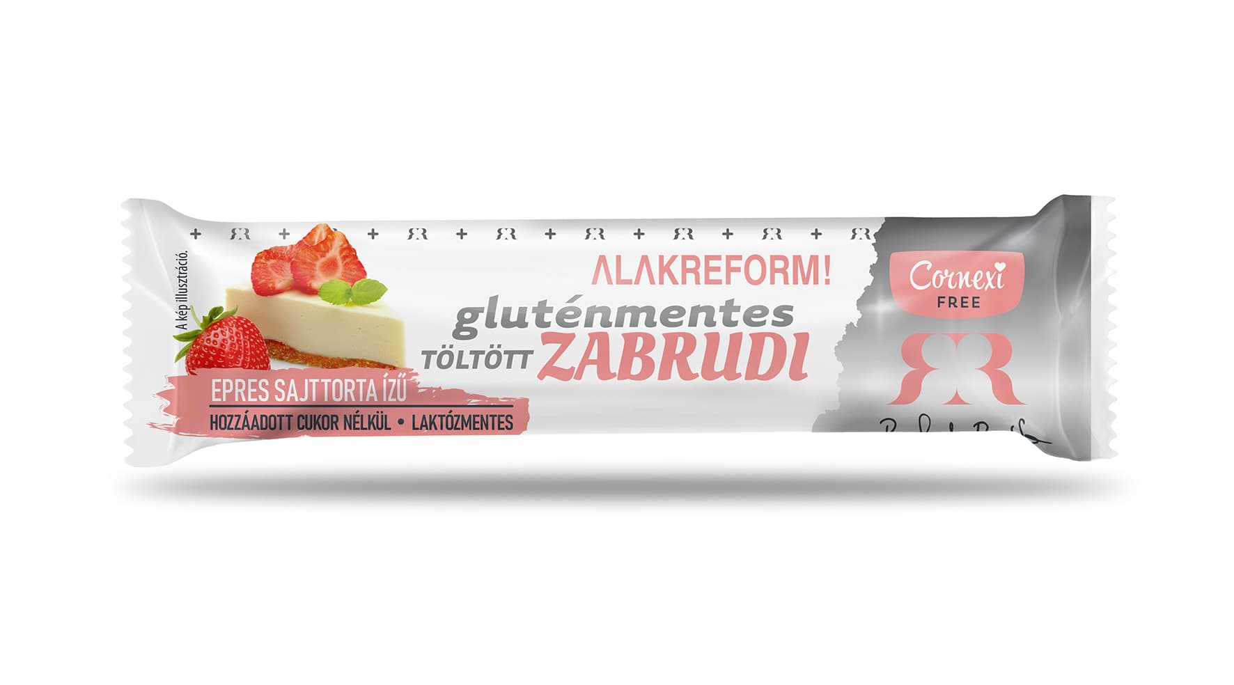 Cornexi bezlepková ovsená tyčinka s jahodovou cheesecake náplňou 30 g