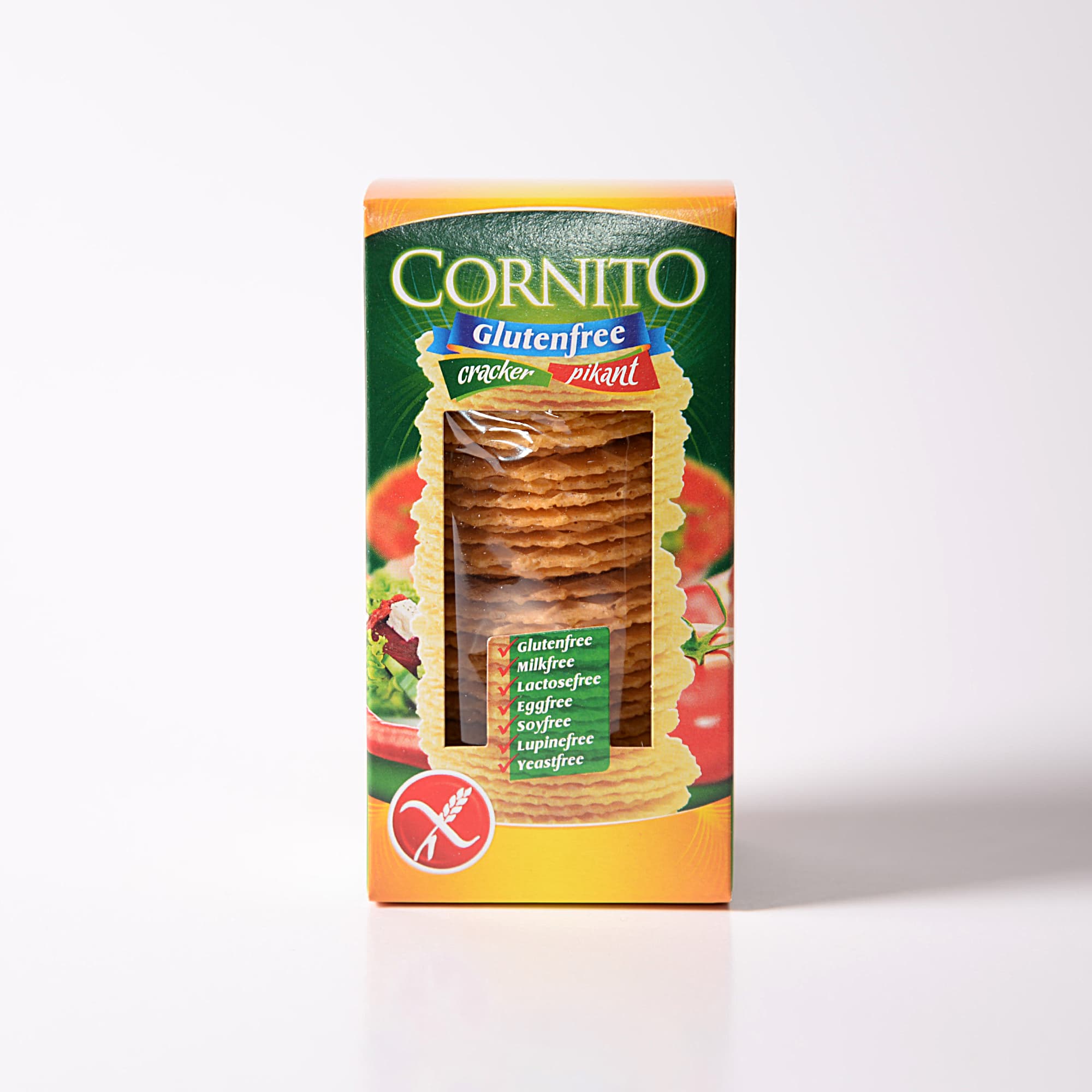 Cornito pikantné bezlepkové krekry 60 g