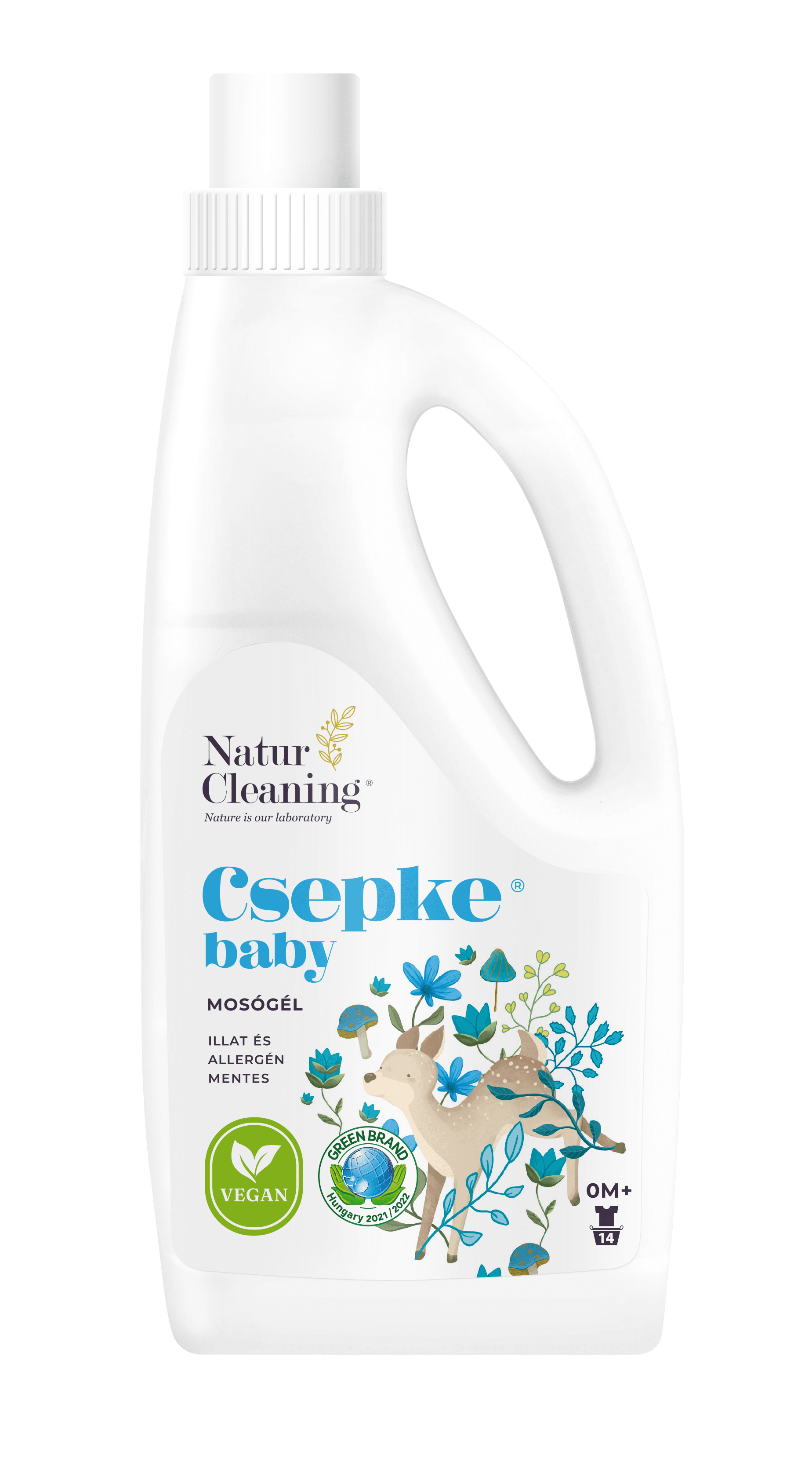Csepke baby Tekutý hypoalergénny prací gél 0+ (1l)