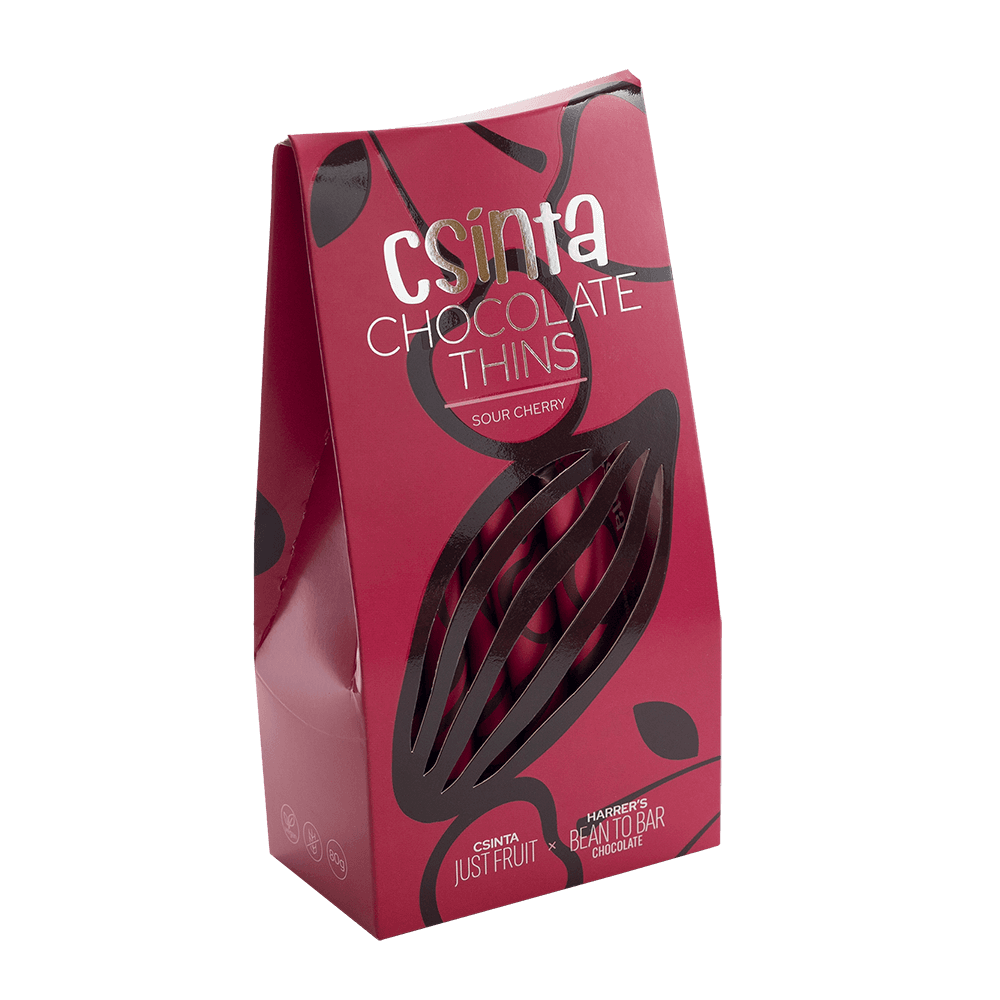 Csinta čokoládové plátky višňové 10ks 80 g