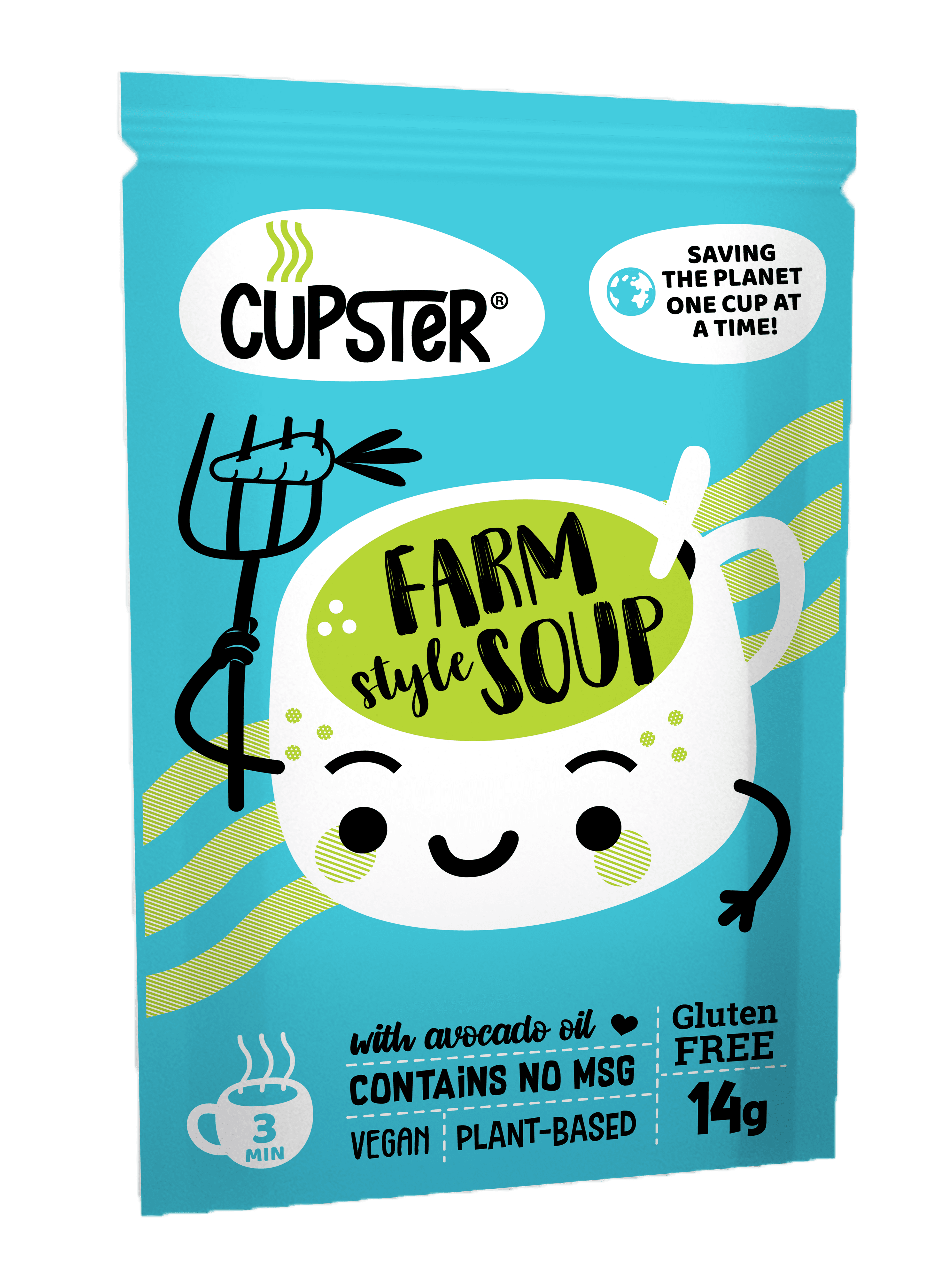 Cupster instant Zeleninová polievka 14 g