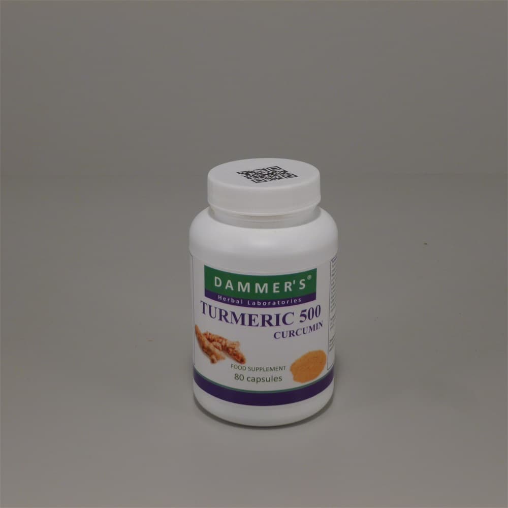 Dammers kurkumové kapsule 500mg 80 ks