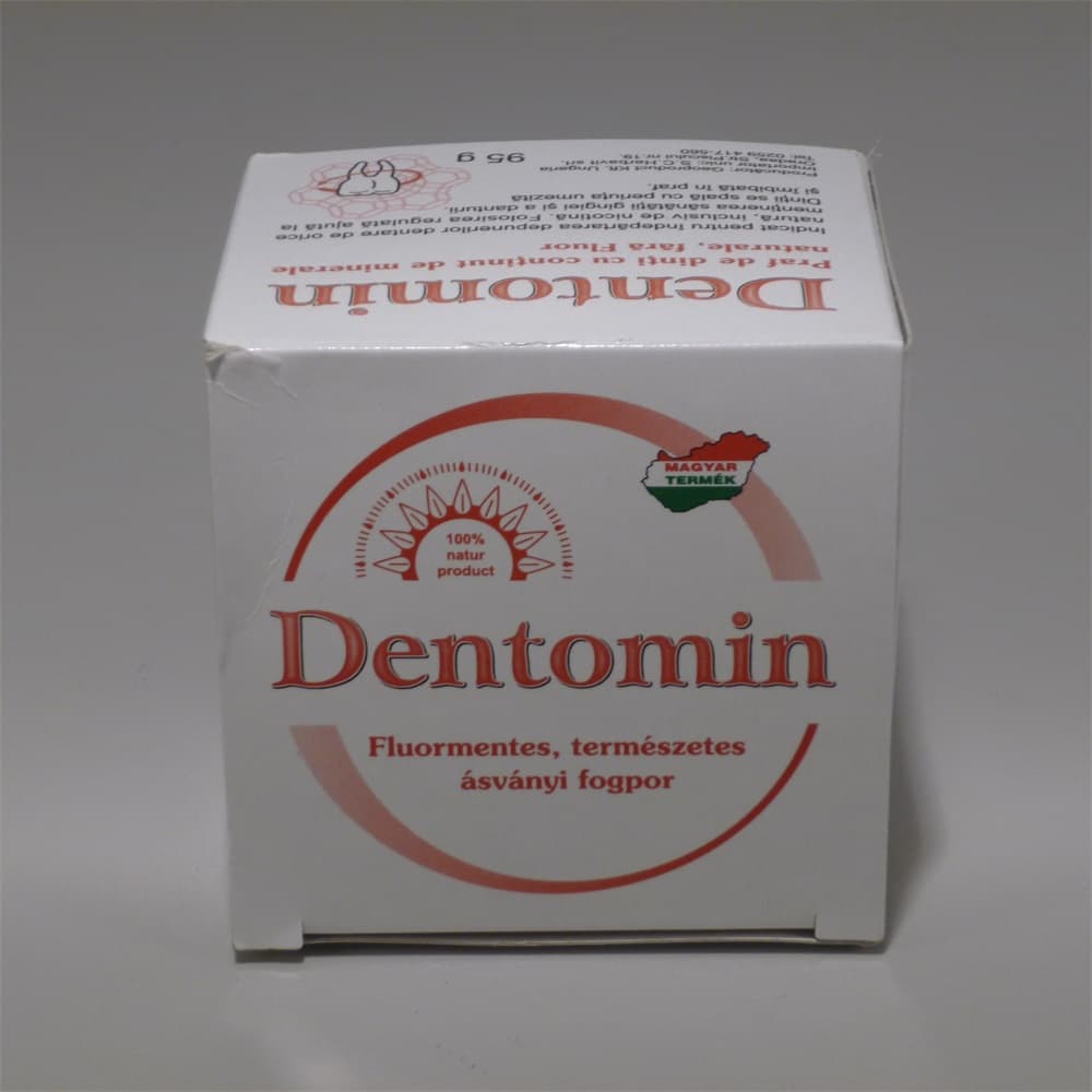 Dentomin zubný prášok natur 95 g
