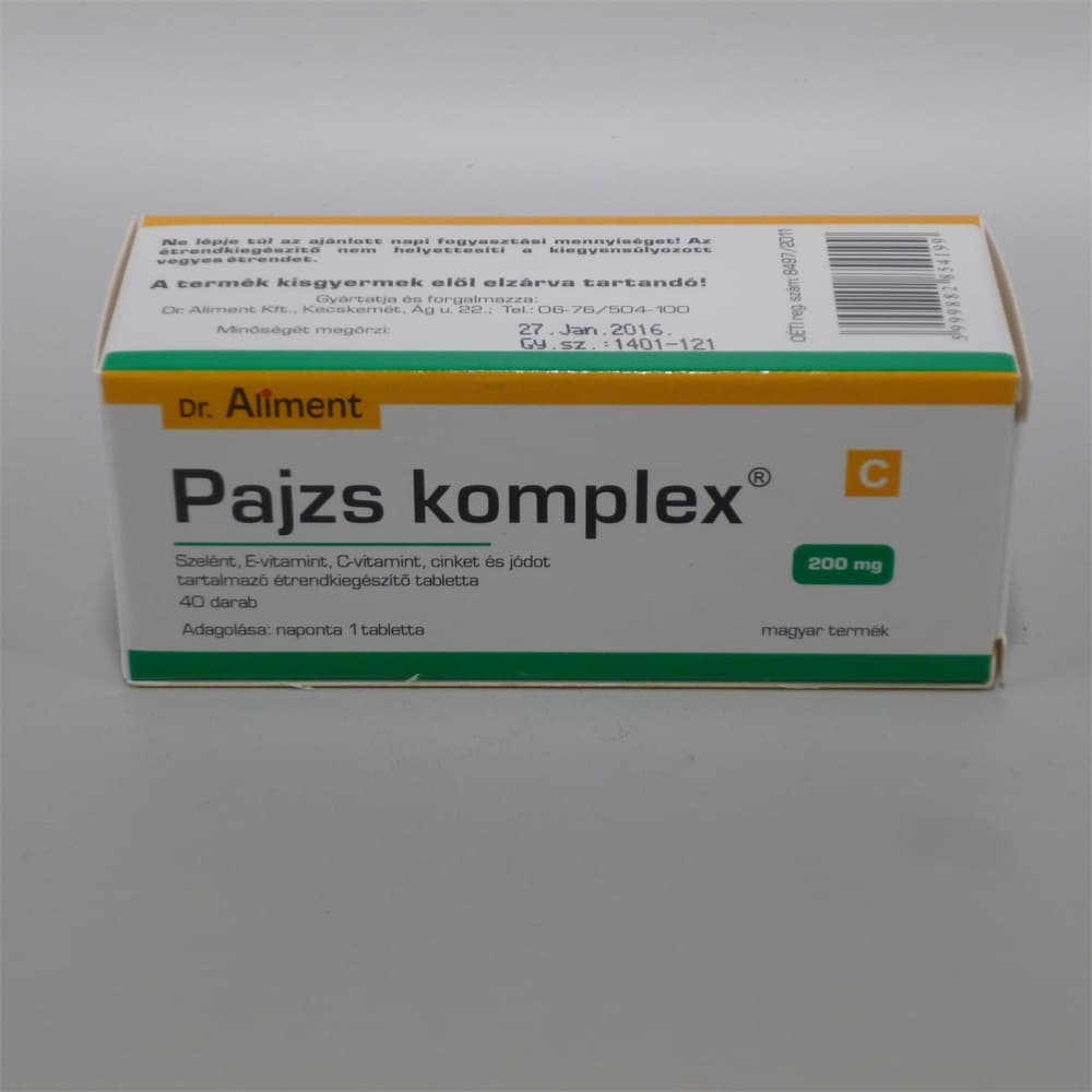 Dr.aliment štít komplexné tablety 40 ks