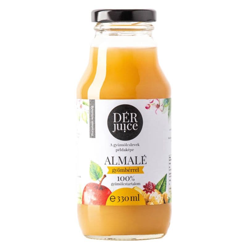 Dér juice jablkový džús so zázvorom 98-2% 330 ml