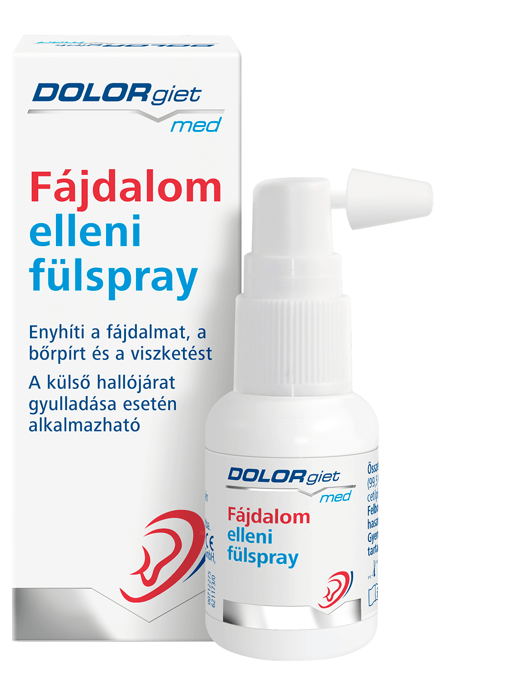 Dolorgiet Med ušný sprej proti bolesti 20 ml
