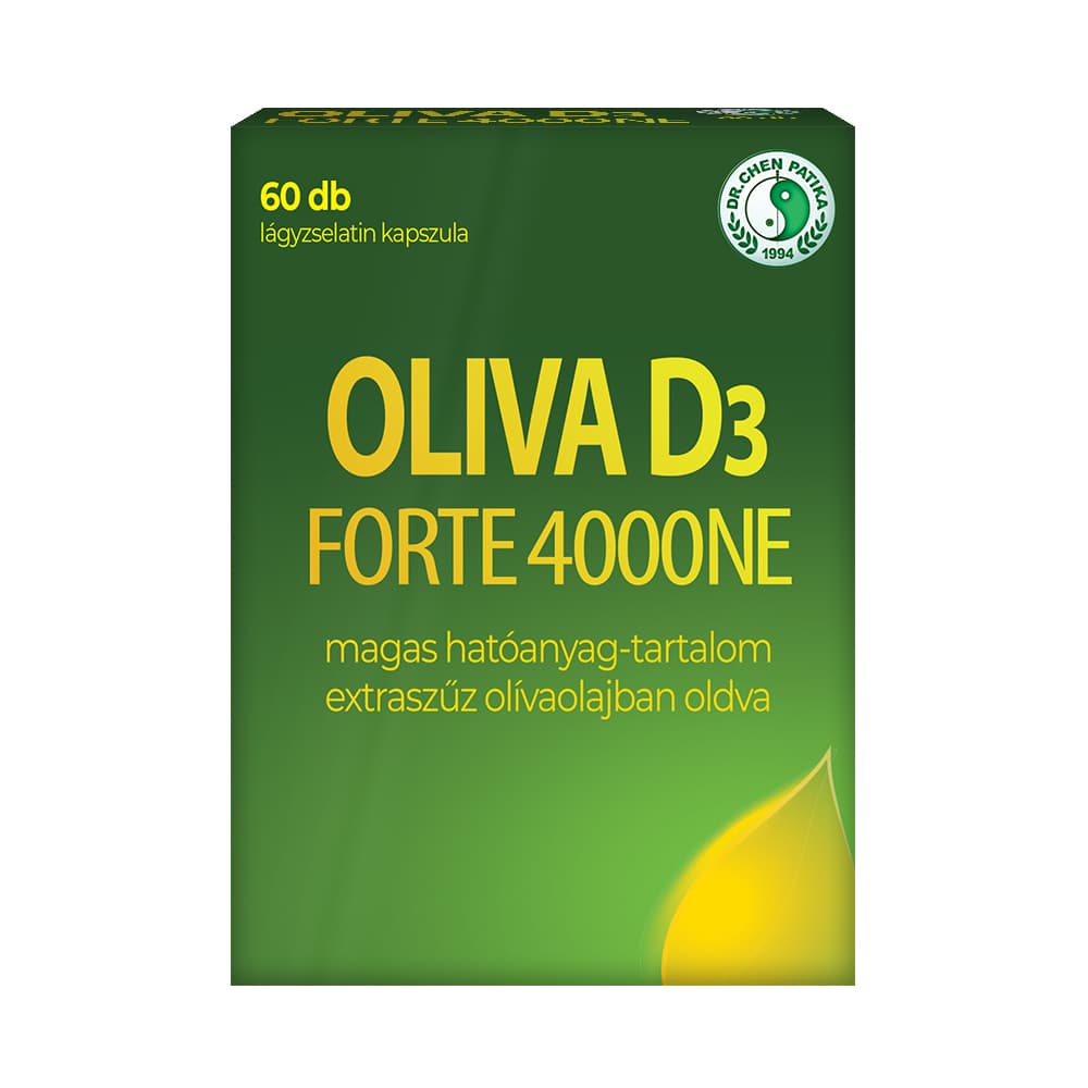 Dr.chen oliva D3 forte 4000Ne kapsula 60 ks
