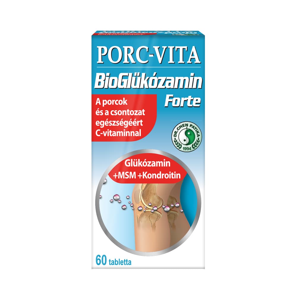 Dr.chen bio porc-vita glukózamínová tableta 60 ks