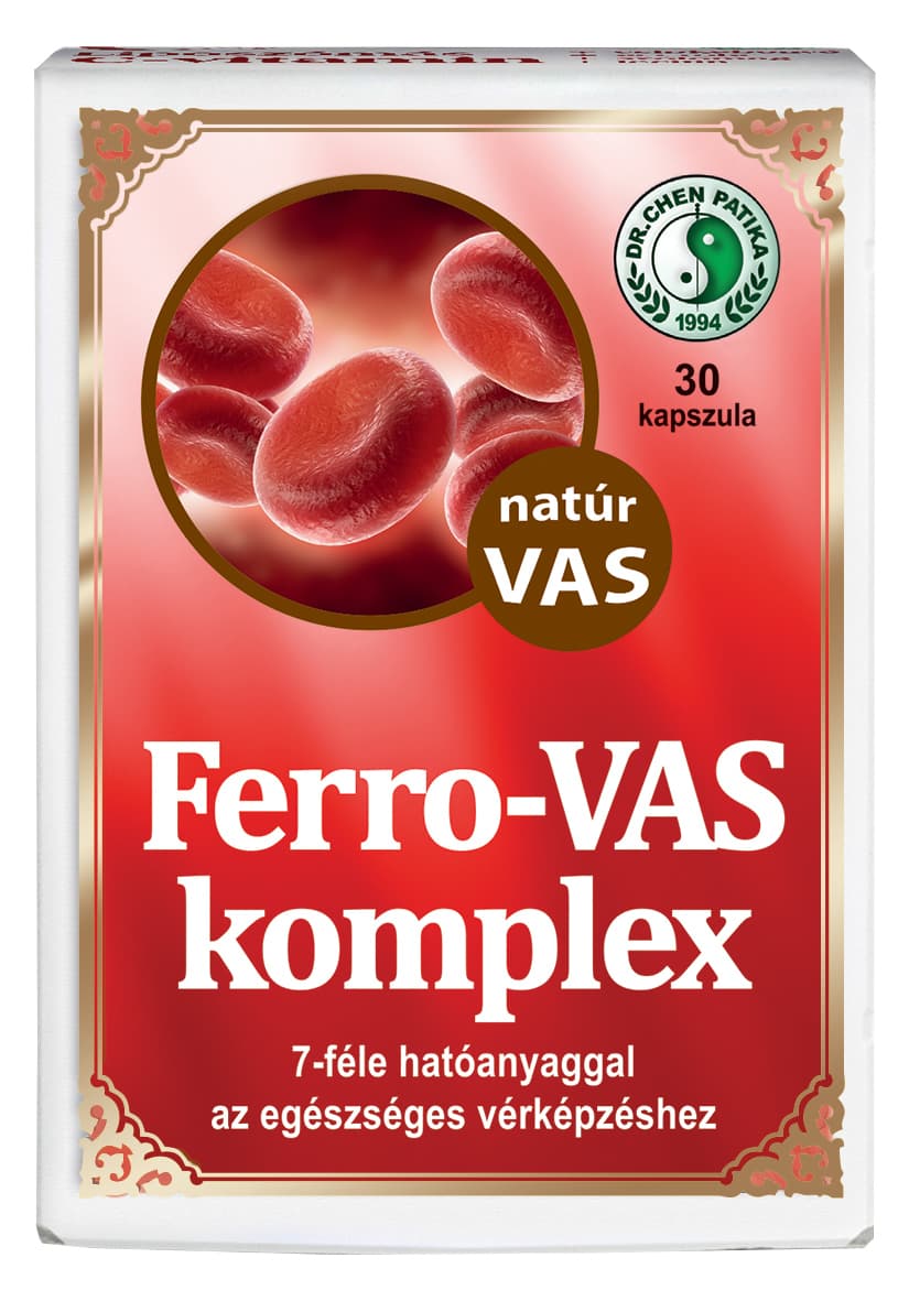 Dr. Chen Patika Ferro komplex kapsuly so železom 30 ks - 23562