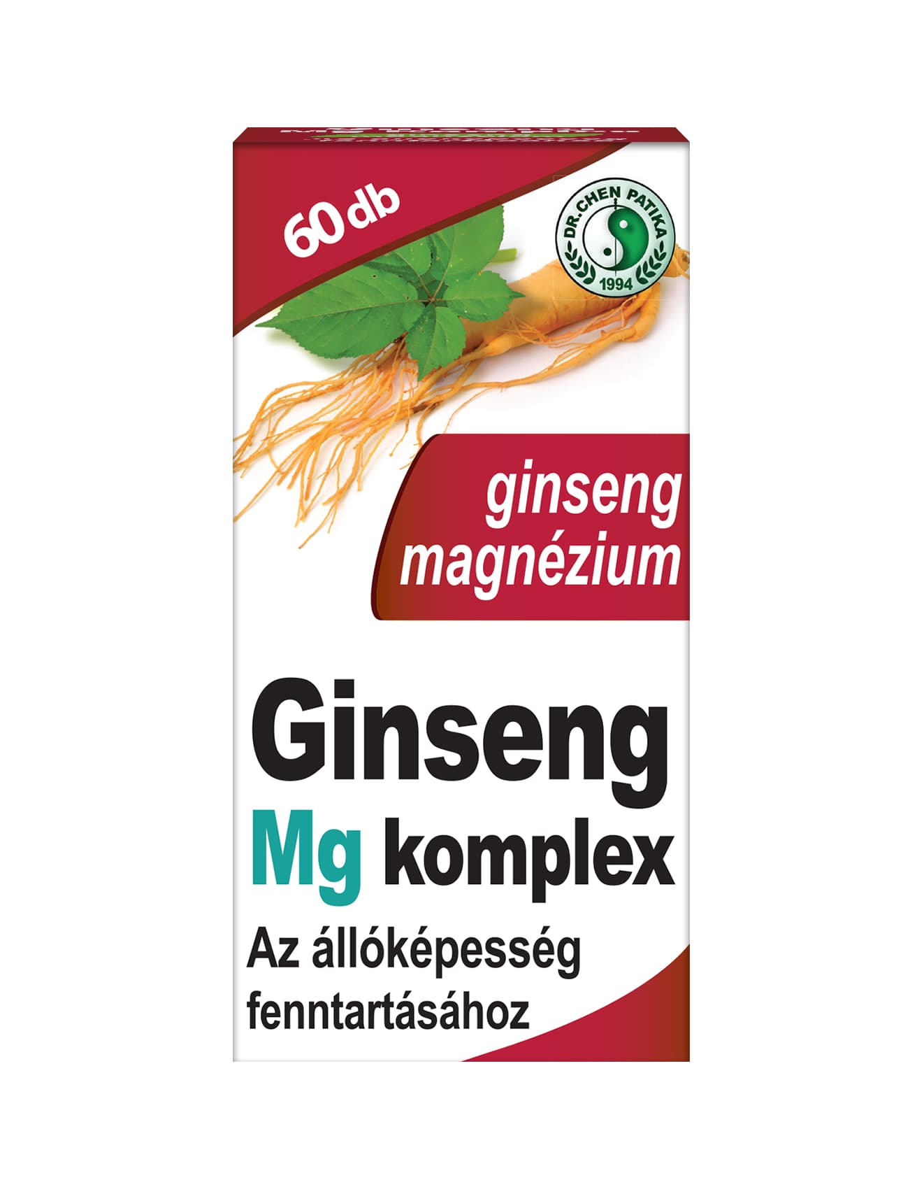Dr.chen ginseng horčíkový komplex kapsuly 60 ks