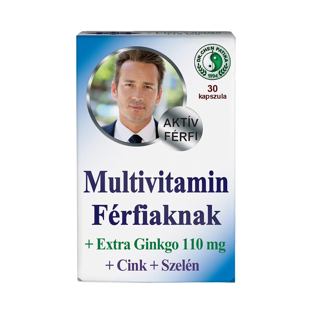 Dr.chen multivitamín pre mužov + extra ginkgo 30 ks