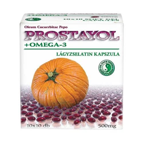 Dr.chen prostayol+omega3 gélová kapsula 100 ks