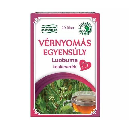 Dr. Chen bylinný čaj Luobuma pre podporu krvného tlaku 40 g - 34828