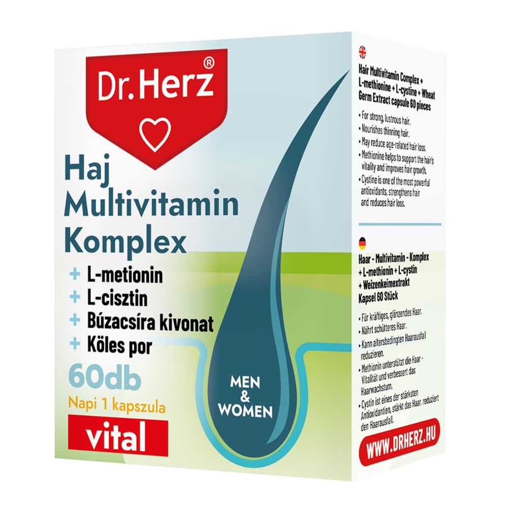 Dr.herz vlasový multivitamín komplex kapsule 60 ks