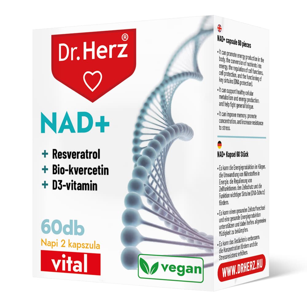 Dr.herz nad+ kapsula 60 ks