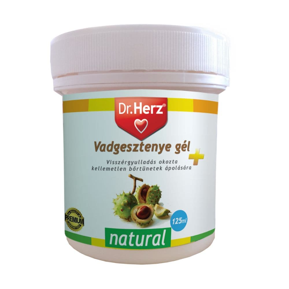 Dr.Herz Osviežujúci gél na unavené nohy s pagaštanom konským 125 ml - 47263