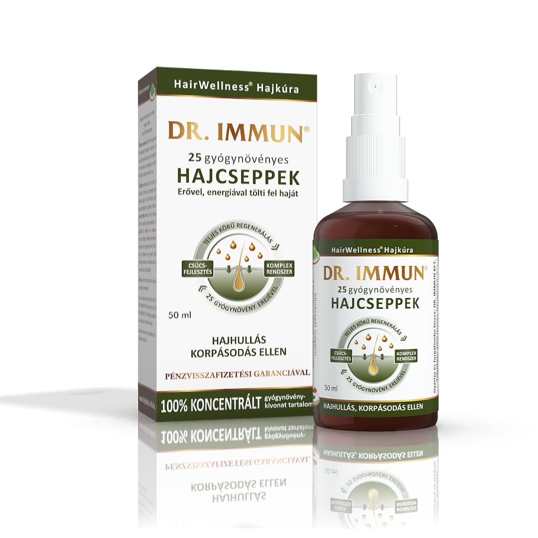 Dr. Immun Bylinné vlasové kvapky s 25 extraktmi 50 ml - 39086