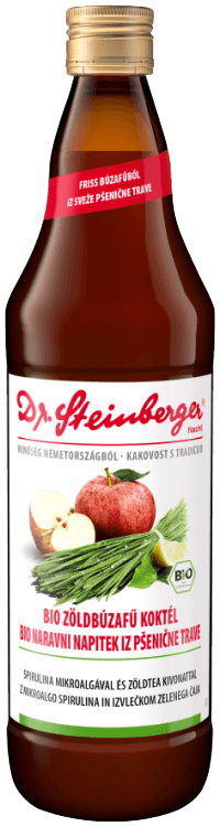 Dr.steinberger organický koktail zo zelenej pšeničnej trávy 750 ml