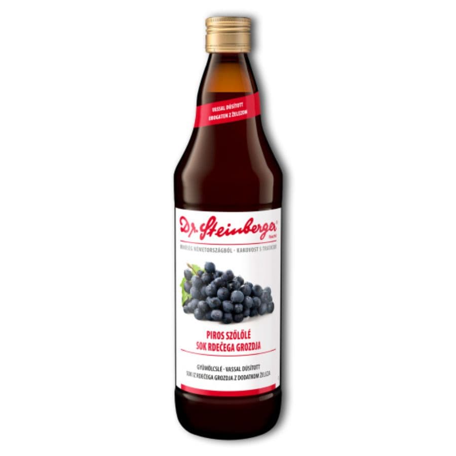 Dr.steinberger červená hroznová šťava 750 ml