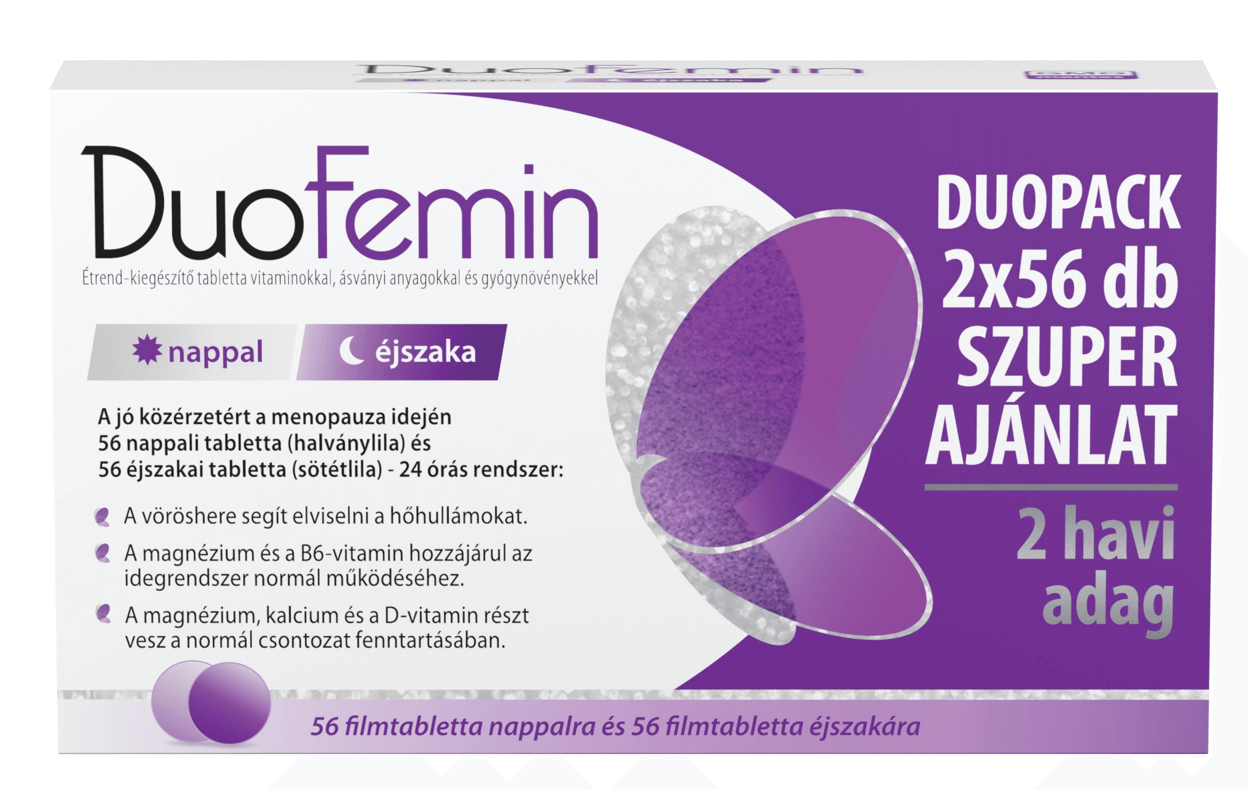 Duofemin doplnok stravy tablety 56+56 112 ks