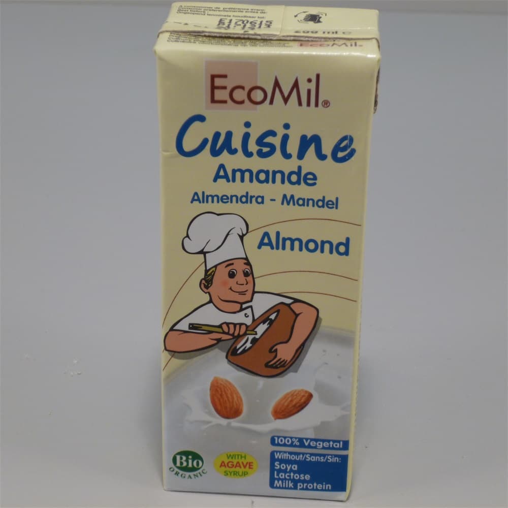 EcoMil Mandľová kuchynská smotana 200 ml