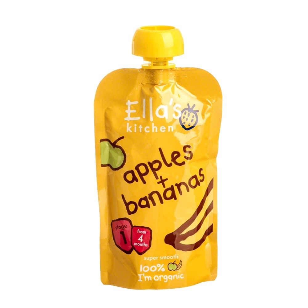 Ella's Kitchen ovocné pyré jablko a banán 120 g