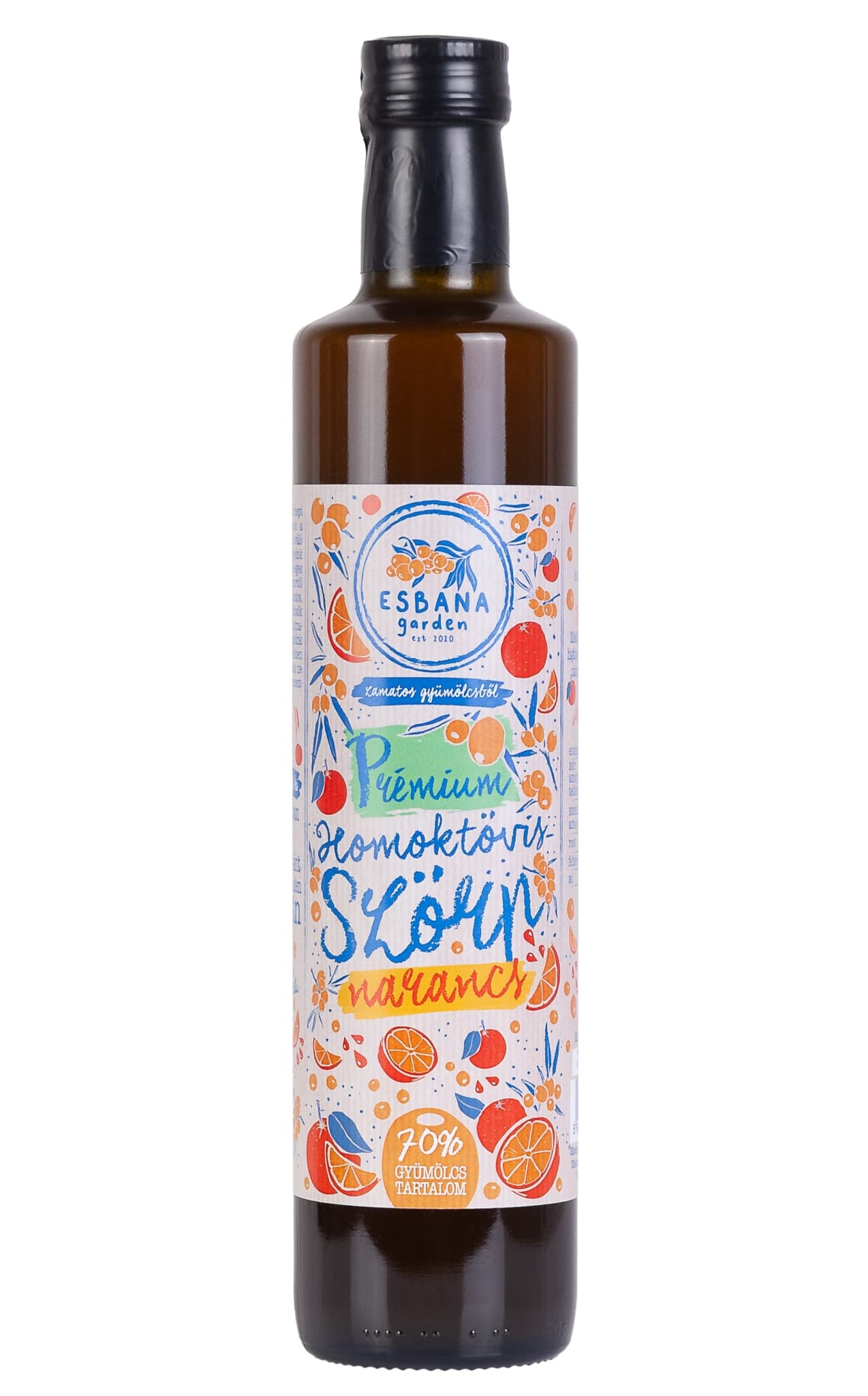 Esbana rakytníkový sirup pomaranč 500 ml