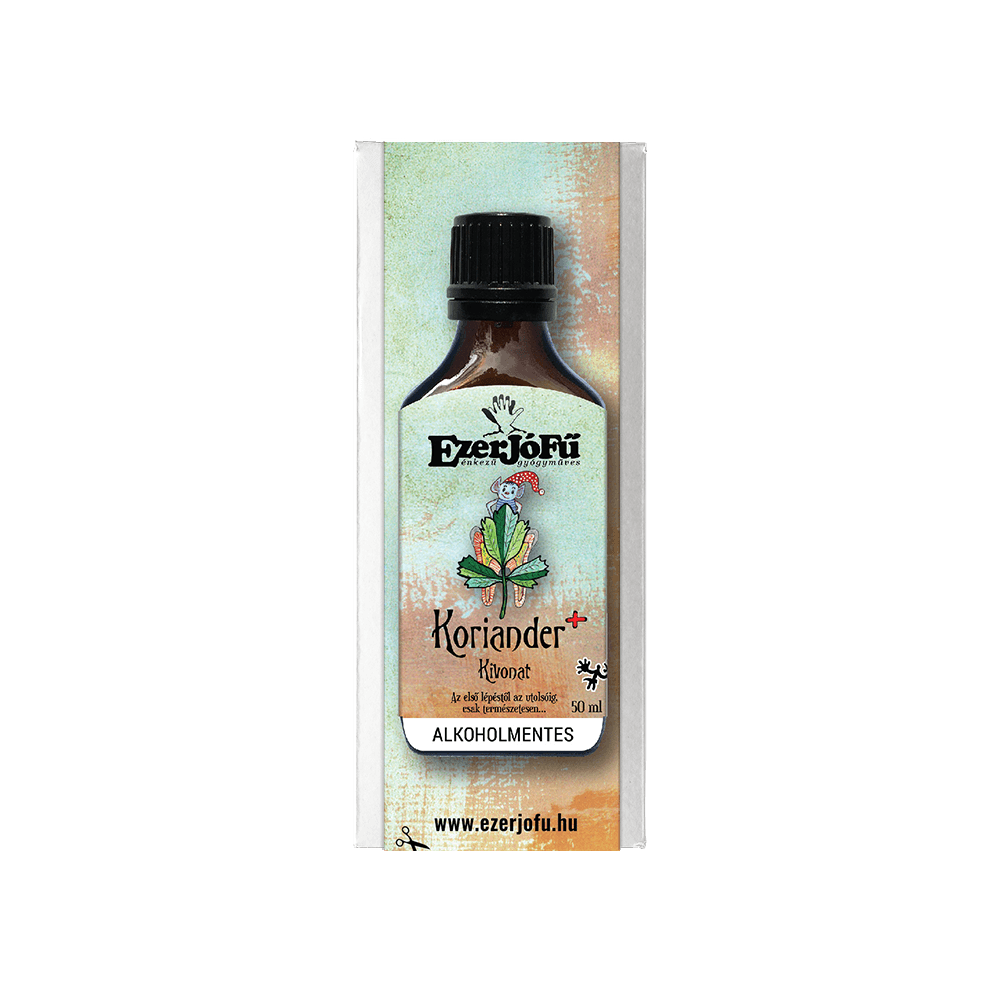 Ezerjófű koriander+ extrakt 50 ml