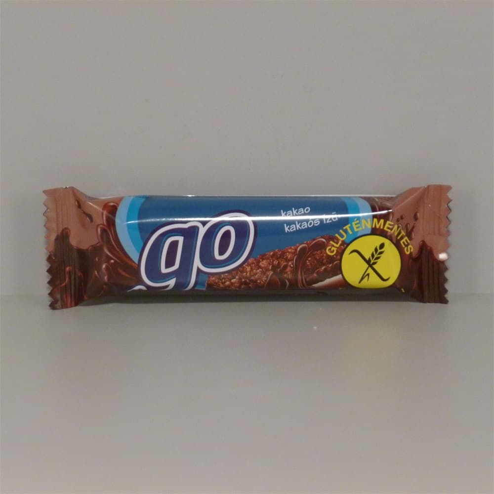 Fit go bezlepková müsli tyčinka čokoláda-kakao 23 g