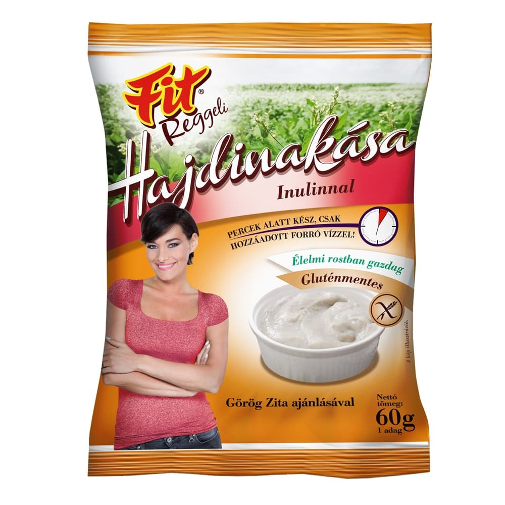 Fit raňajková pohánková kaša s inulínom bez lepku 60 g