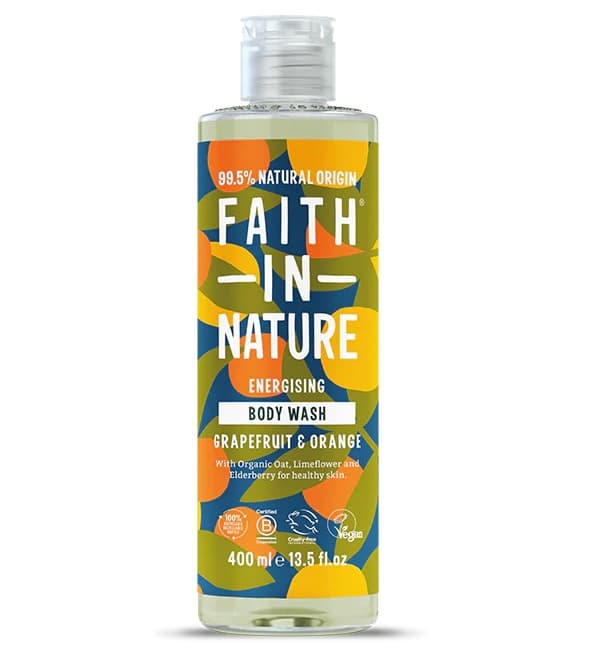 Faith In Nature Sprchový gél Grapefruit-Orange 400 ml - 28863