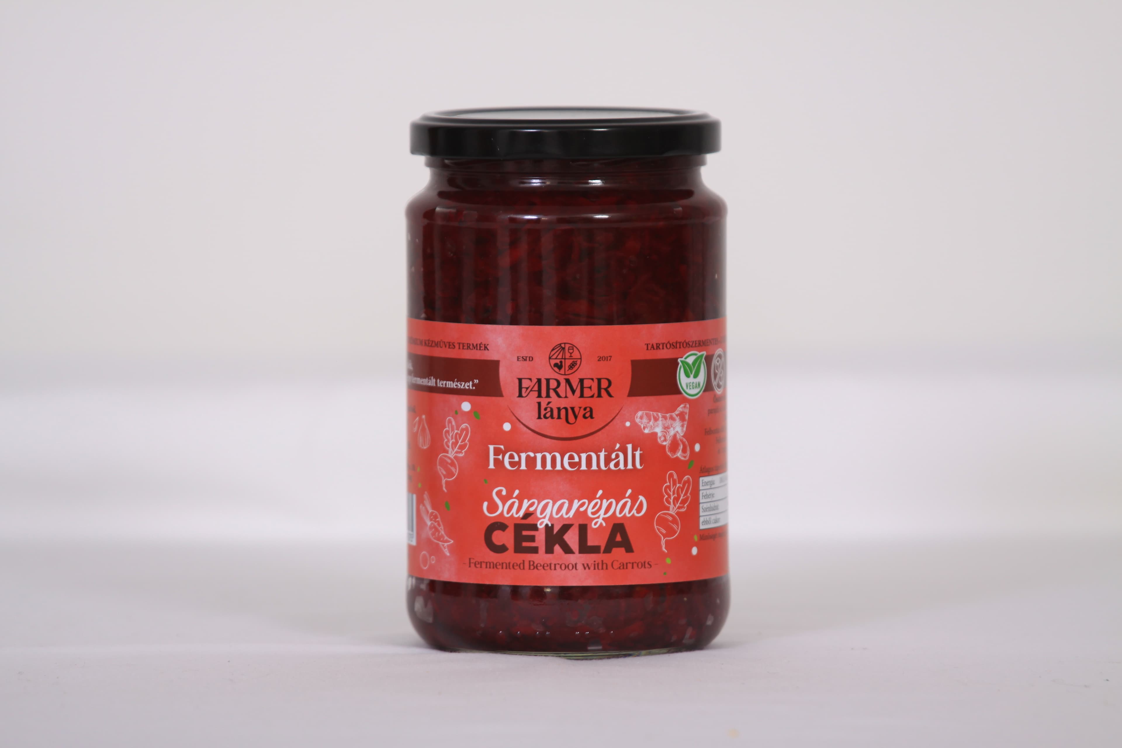 Farmer Lánya fermentovaná mrkva s repou 720 ml