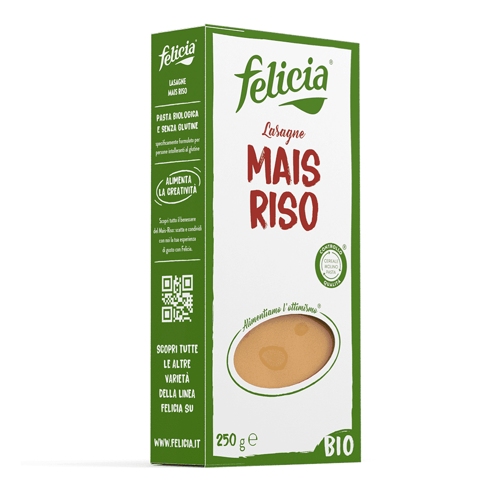 Felicia kukuričné a ryžové lasagne bezgluténové 250 g