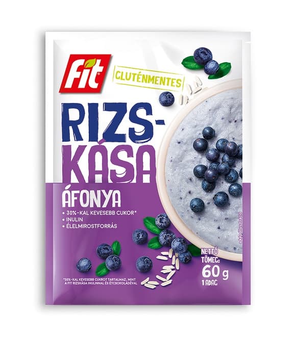 Fit Ryžová kaša s čučoriedkami 60 g