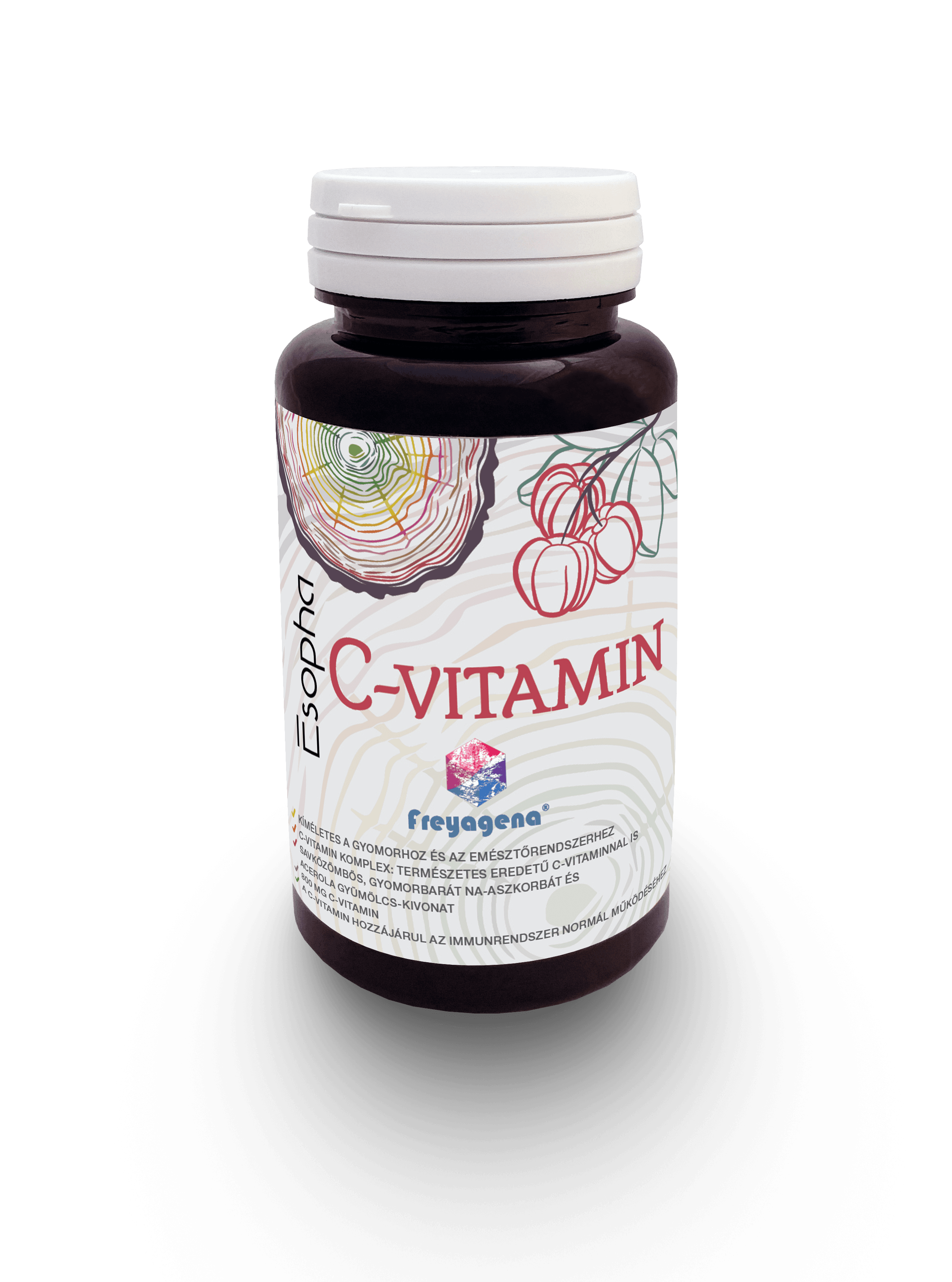 Freyagena Esopha C-vitamín kapsula 75 ks