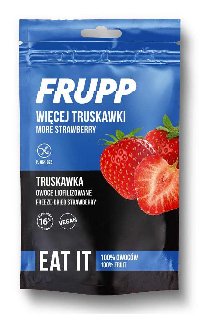 Frupp Celiko Lyofilizované Jahody 13 g