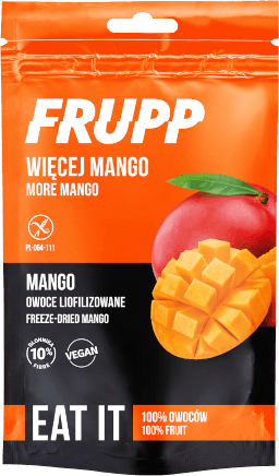 Frupp lyofilizované mango kúsky 25 g - 95860